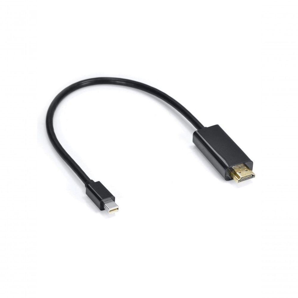 Cabo Adaptador-conversor Mini Displayport Macho Para Hdmi Macho 30 Cm - 1