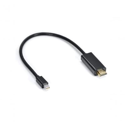 Cabo Adaptador-conversor Mini Displayport Macho Para Hdmi Macho 30 Cm