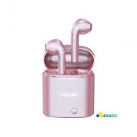 Fone De Ouvido Bluetooth Easy W1+ Tws True Wireless - Rose - 1