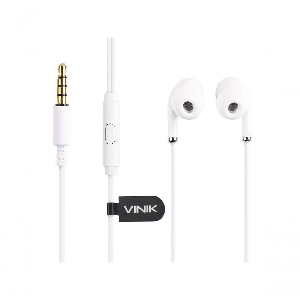 Fone De Ouvido Sound Pods Branco Com Microfone Cabo 1.2m Plug 3.5mm Estereo P3 - Sp220b - 1