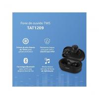 Fone De Ouvido Tws Bluetooth C- Microfone - Tat1209bk - 7