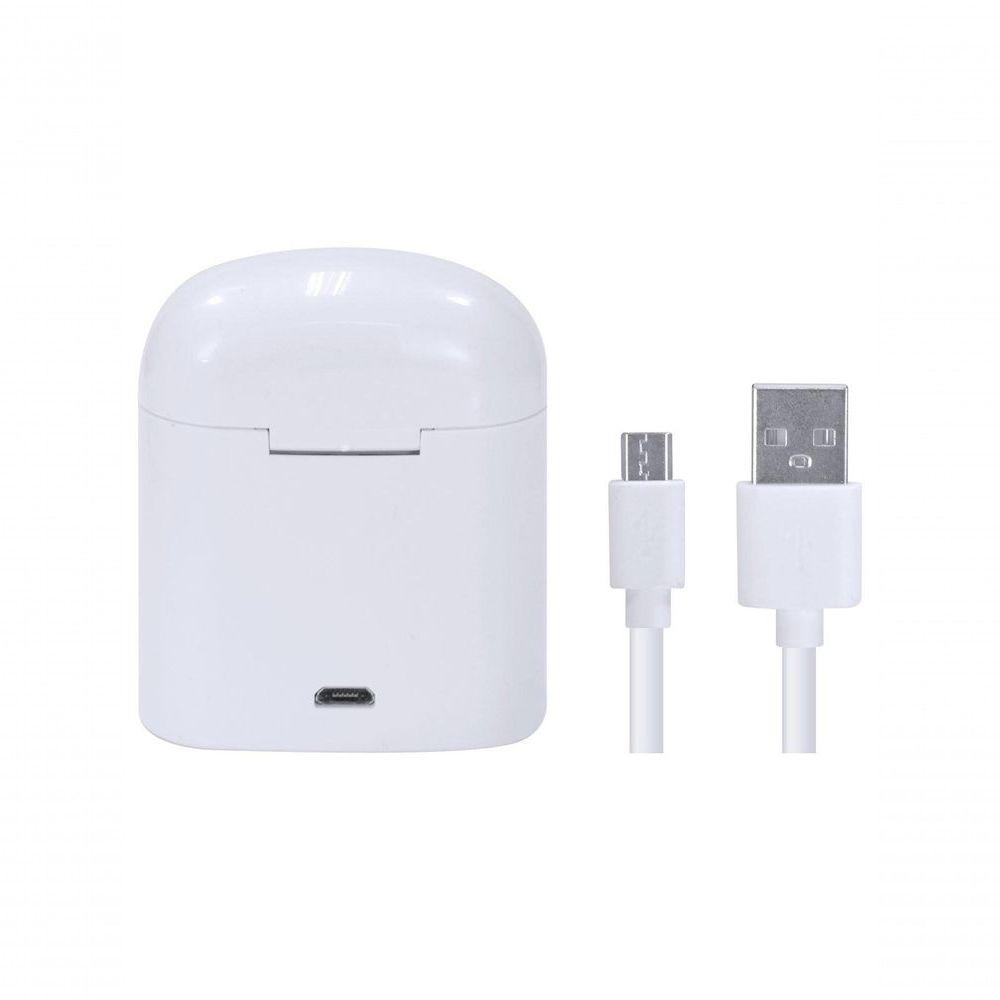 Fone De Ouvido Bluetooth Easy W1+ Tws True Wireless - Branco - 8