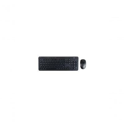 Kit Teclado E Mouse Sem Fio Recarregável Usb 1600dpi Preto - Tc250