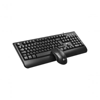 Kit Teclado E Mouse Lecoo Cm105 Usb Preto