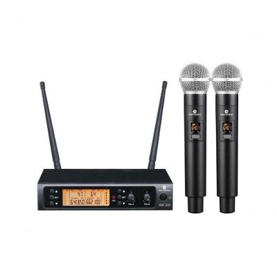 Microfone Sem Fio Harmonics Hsf-200 Duplo