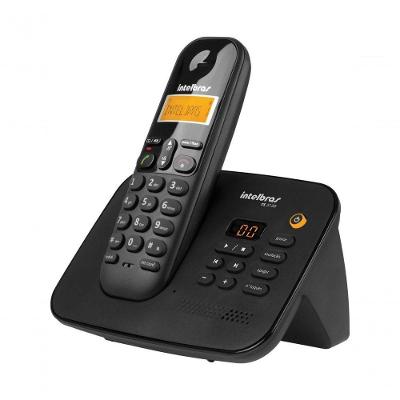 Telefone Sem Fio Digital C- Secretária Eletrônica Ts 3130 Preto 4123130