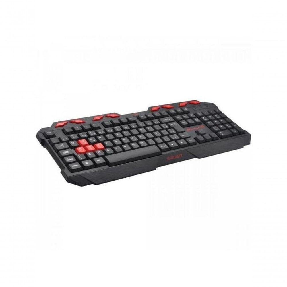 Teclado Gamer Fortrek Spider Gk706 Preto-vermelho - 2