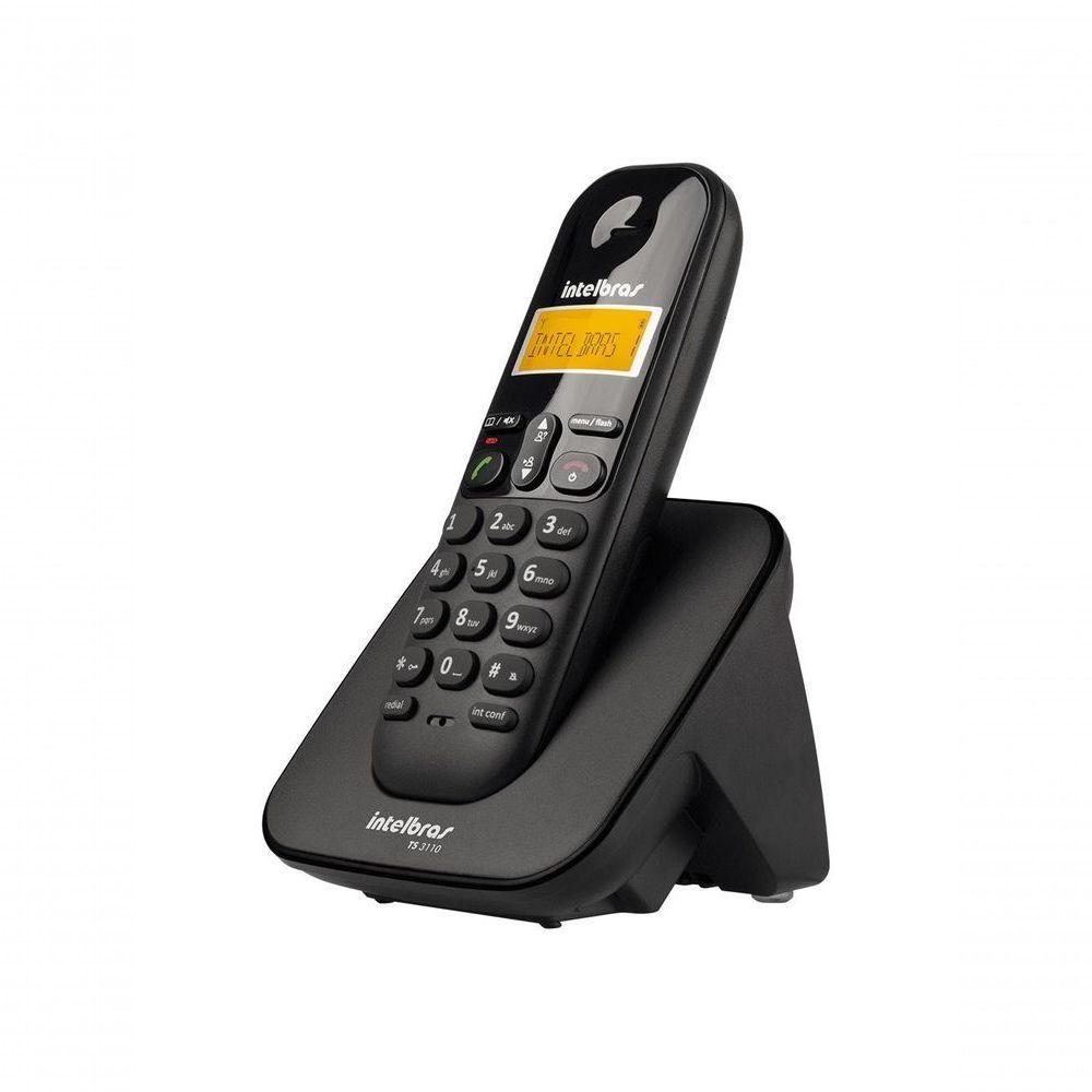 Telefone Sem Fio Intelbras Ts 3110 Preto - 2