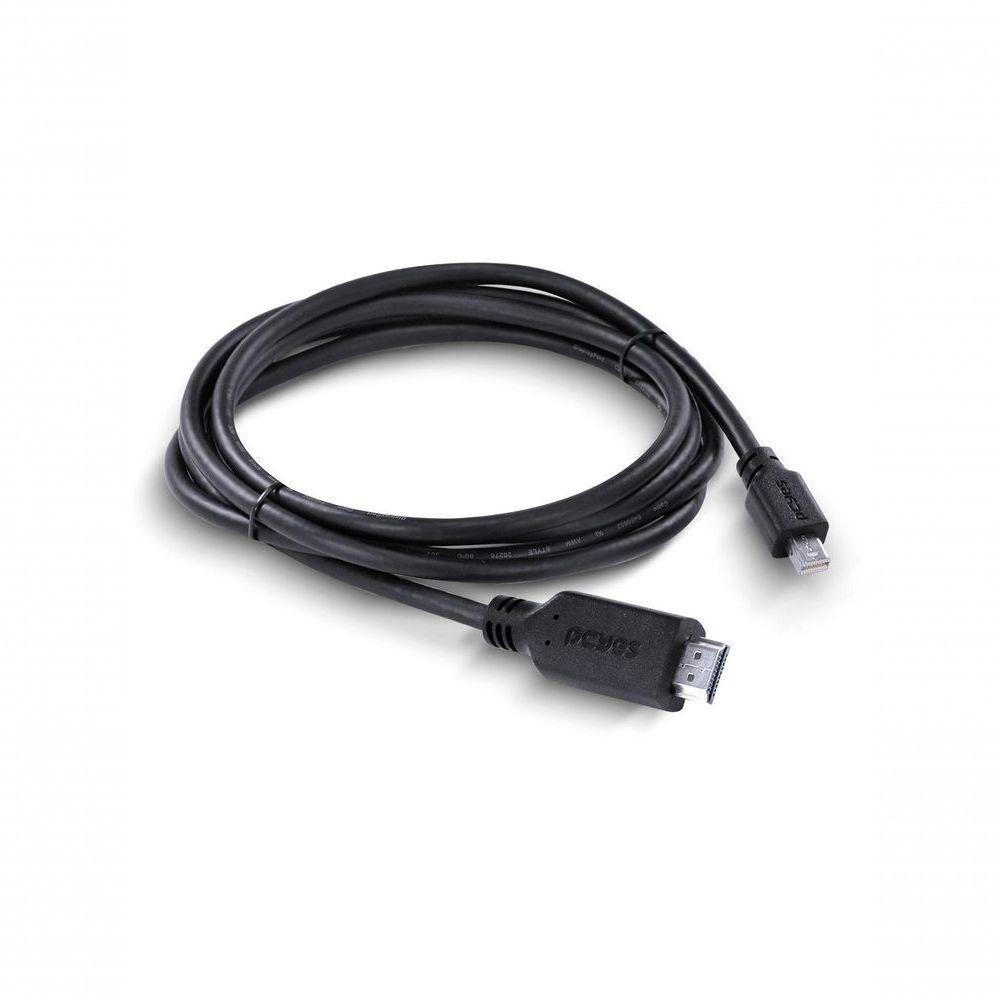 Cabo Mini Displayport Macho Para Hdmi 2.0 Macho 2 Metros - Pmdph4k-2 - 4