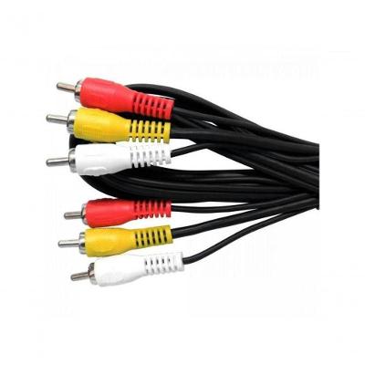 Cabo 3rca X 3rca Com 1 Coaxial 1,8m Storm - Pct - 10