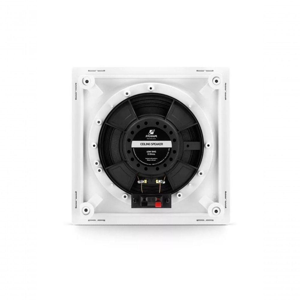 Arandela Frahm 6 Quadrada Branca Cx 40w - 4