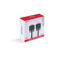 Cabo De Vídeo Vga 3+6 15 Pinos Macho Para Vga 3+6 15 Pinos Macho 28awg Puro Cobre 30 Metros - Pvm36-30 - 5