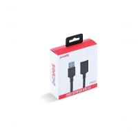 Cabo Extensor Usb A 3.0 Macho Para Usb A 3.0 Fêmea 28awg Puro Cobre 2 Metros - Puamf3-2 - 6