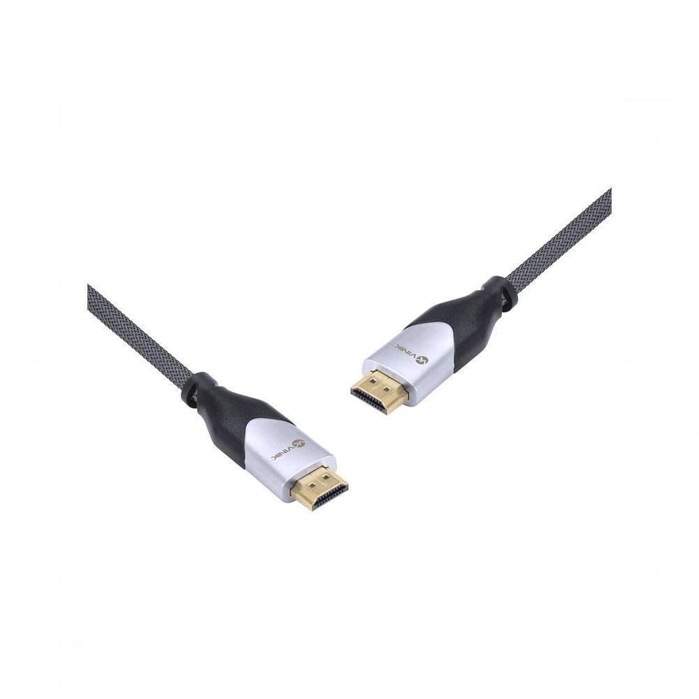 Cabo Hdmi 2.0 4k Ultra Hd 3d Conexão Ethernet Blindado Em Nylon 2 Metros - H20b-2 - 2
