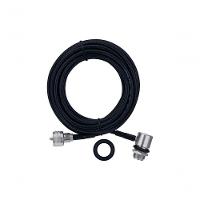 Cabo Medio Aquario M-802k 5,5m E Conector Uhf Rg-058 - 1