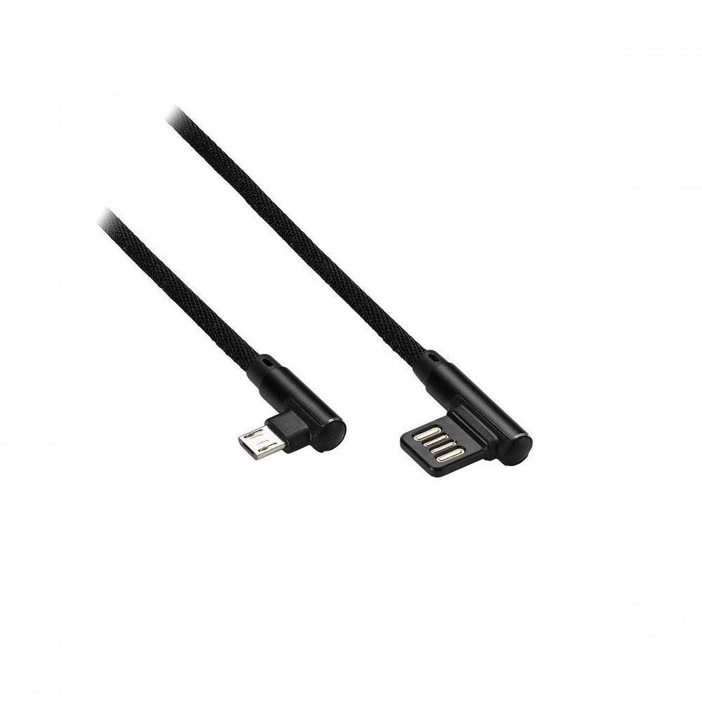 Cabo Micro Usb 90 Multilaser Warrior Wi388 Nylon 1,2m - 2