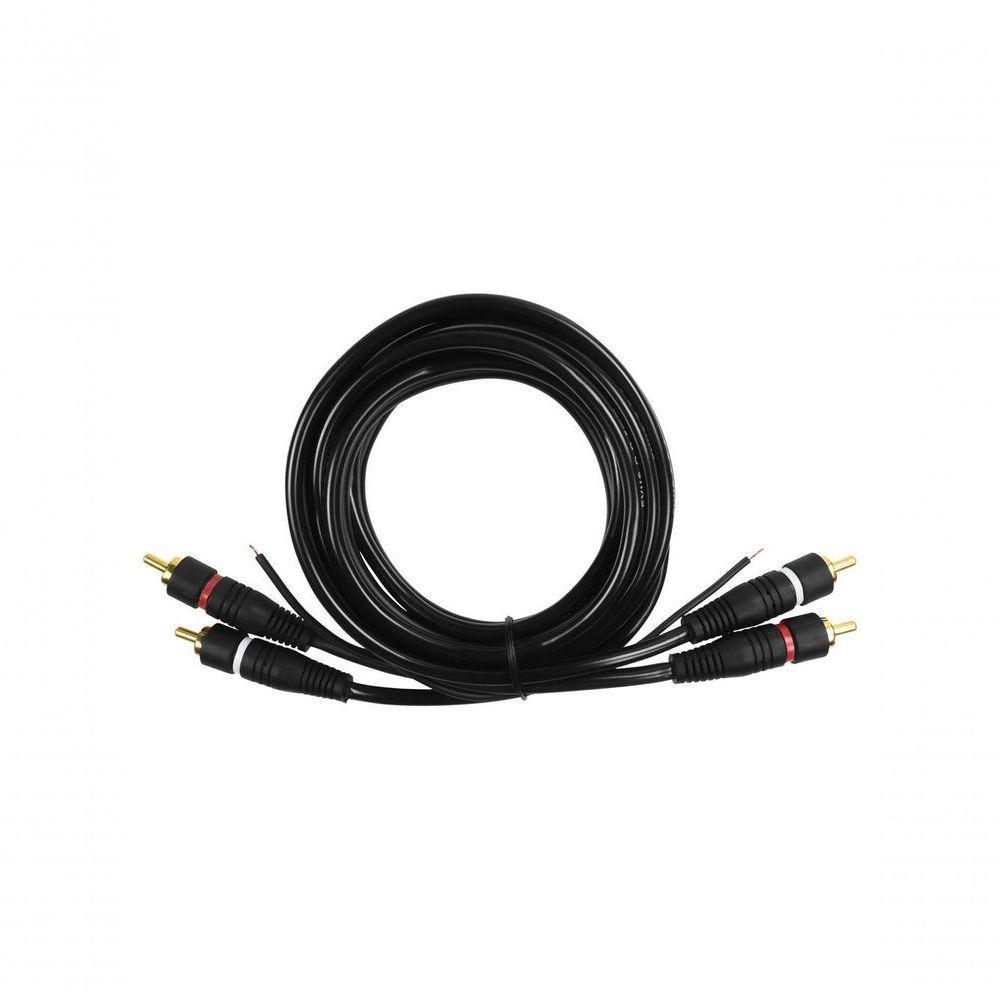 Cabo De Audio Evus C-017 2 Rca Macho X 2 Rca Macho Gold - - 1