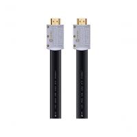 Cabo Hdmi 2.0 4k Ultra Hd 3d Conexão Ethernet Flat Com Conector Desmontável 10 Metros - H20fl-10 - 3