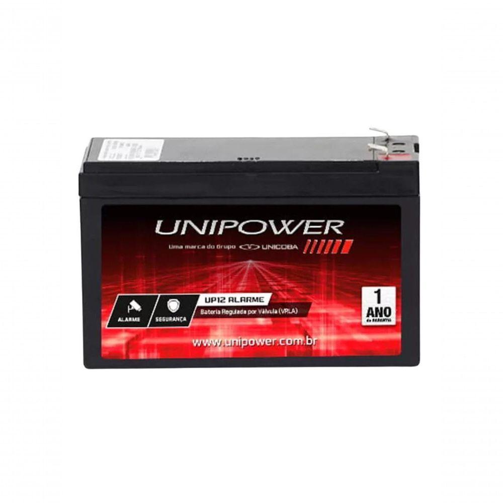 Bateria 12v Unipower Up12 Alarme 4a - 1