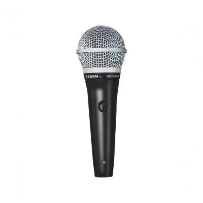 Microfone Com Fio Storm Micn00010 Preto