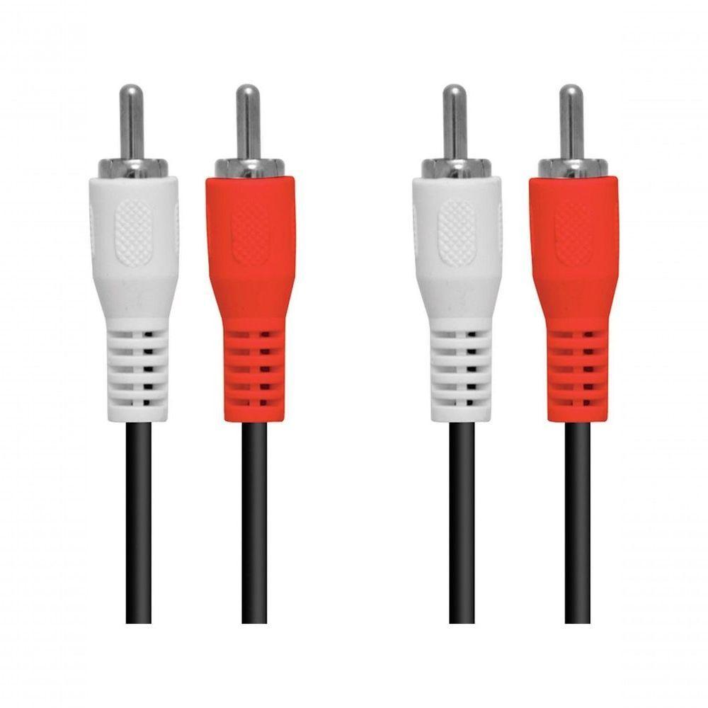 Cabo 2 Rca X 2 Rca 1.5 Metros - 2rca-15 - Pc - 10 - 1