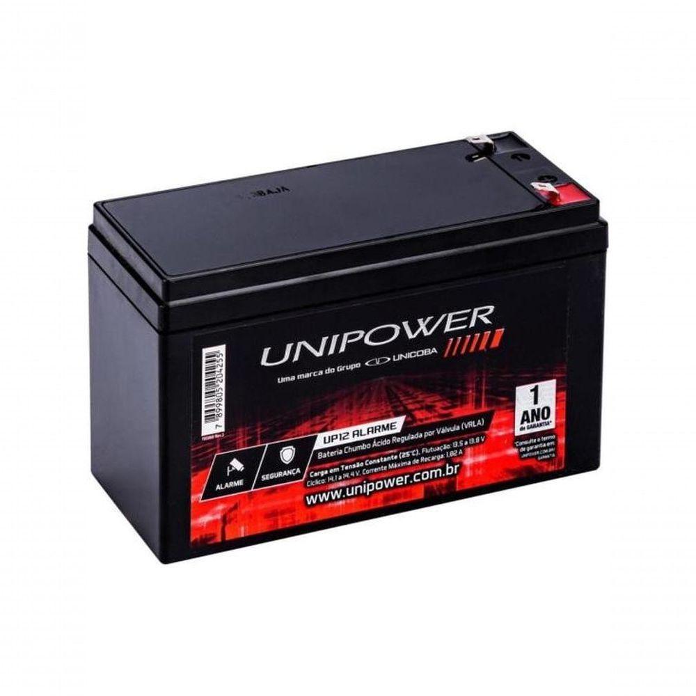 Bateria Selada 12v 4ah Up12 Alarme Unipower - 1