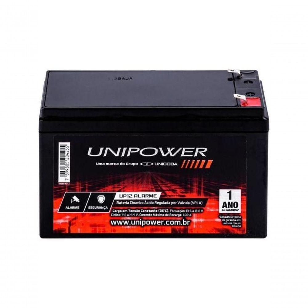 Bateria Selada 12v 4ah Up12 Alarme Unipower - 4