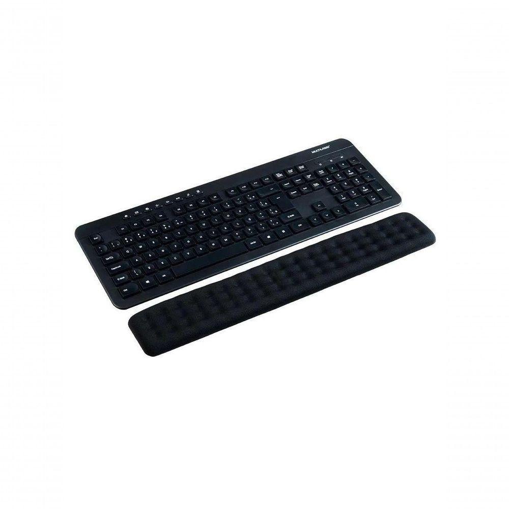 Apoio De Pulso Multilaser Para Teclado Preto Multi - Ac366 - 2