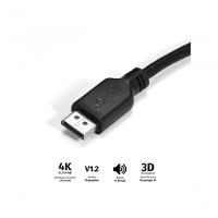 Cabo Displayport Macho Para Displayport Macho 2 Metros V1.2 - Pdpm-2 - 1