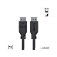 Cabo Displayport Macho Para Displayport Macho 2 Metros V1.2 - Pdpm-2 - 2