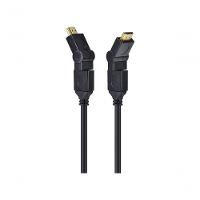 Cabo Hdmi 2.0 4k Ultra Hd 3d Conexão Ethernet Conectores 360° 2 Metros - H20b360-2 - 2