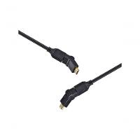 Cabo Hdmi 2.0 4k Ultra Hd 3d Conexão Ethernet Conectores 360° 2 Metros - H20b360-2