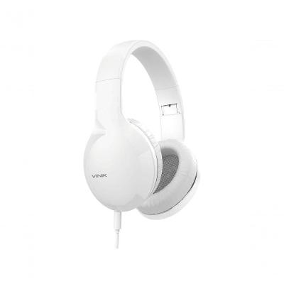 Fone De Ouvido Headset Go Tune Branco Com Microfone Cabo 1.2m Plug P2 Estereo P3 - Hg110tb