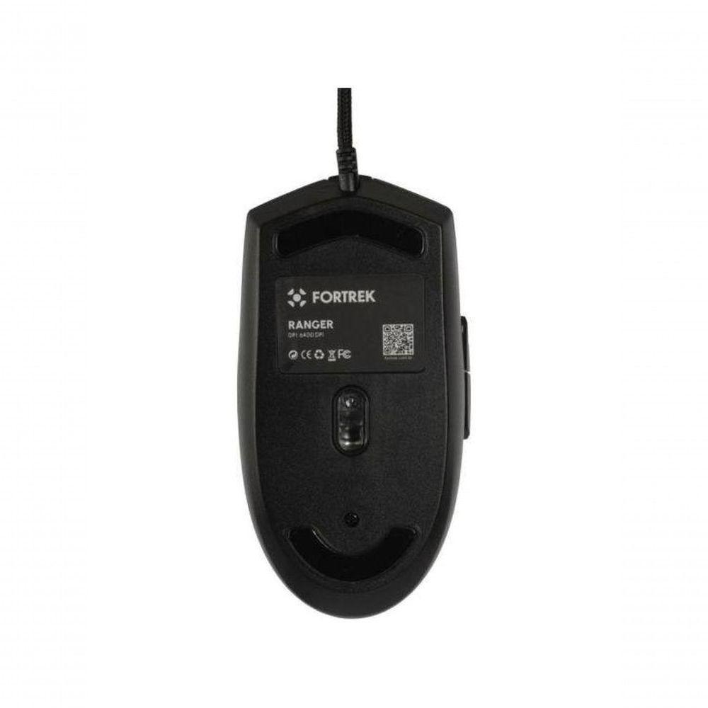 Kit Teclado E Mouse Gamer Fortrek Ranger Rainbow Rgb Grafite - 8