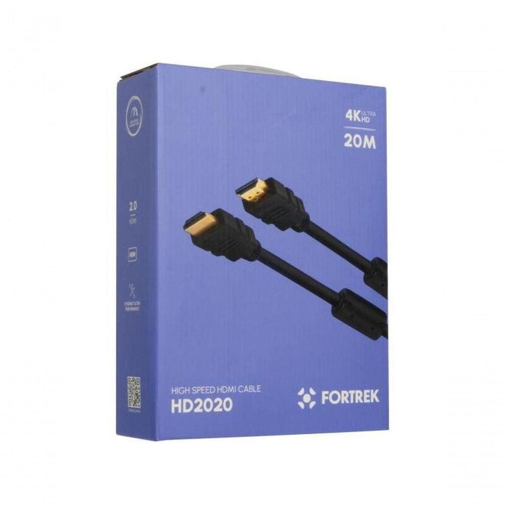 Cabo Hdmi Com Filtro 2.0 4k 20 Metros Hd2020 Fortrek - 6