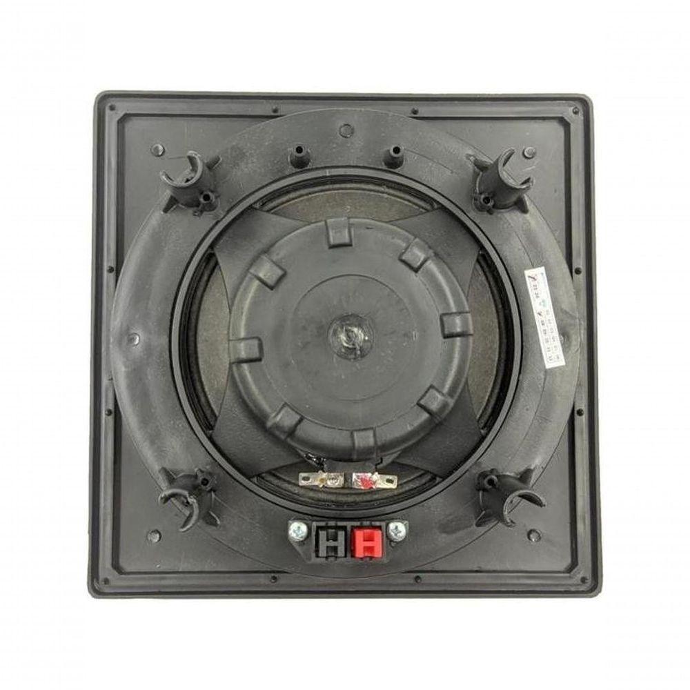 Kit Arandela 6? Full Range Orion 55w Rms Quadrada Preta... - 2