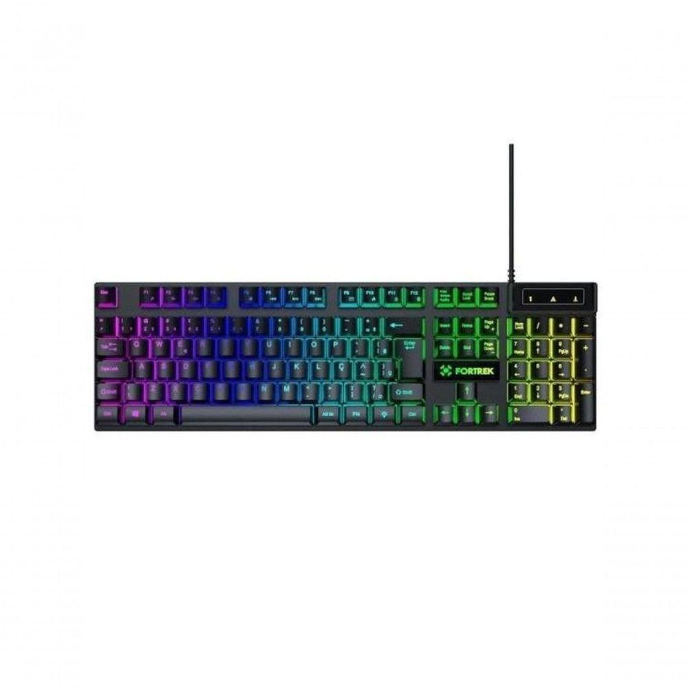 Teclado Gamer Fortrek Fearless 100 Fullsized Preto - 1