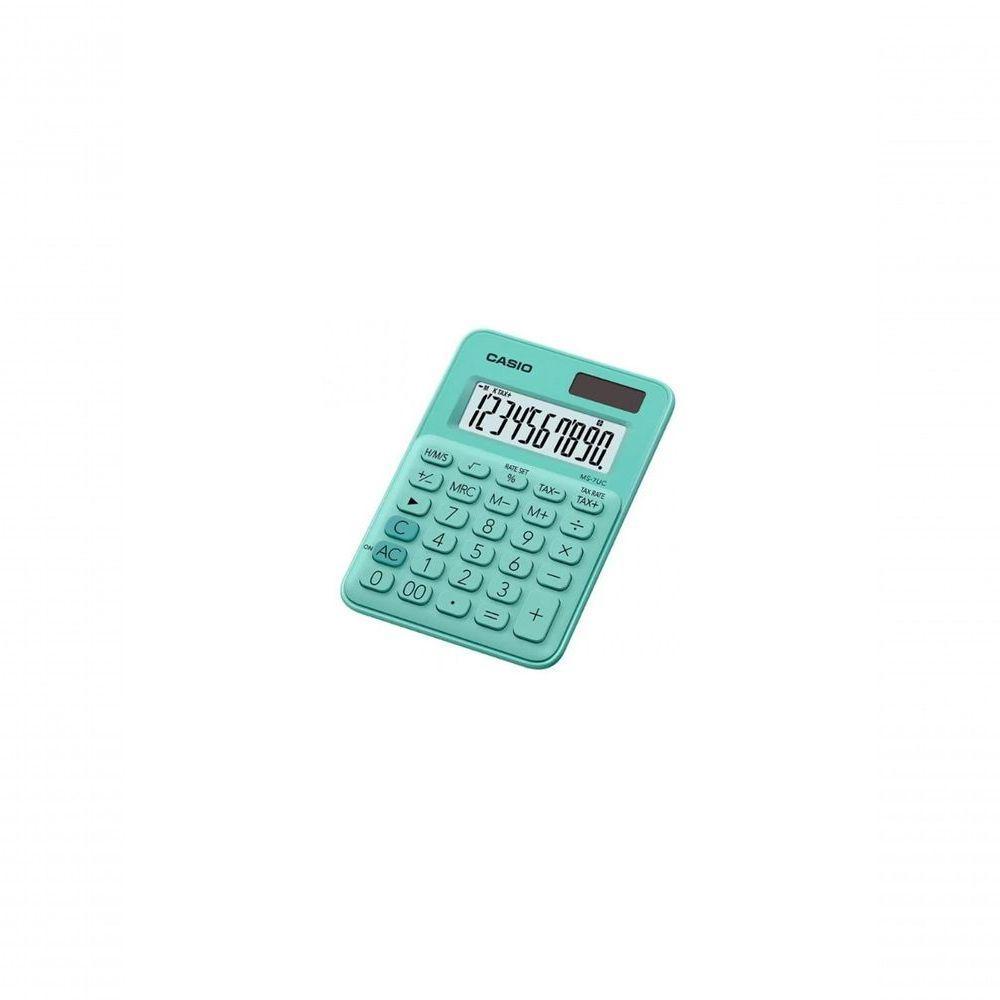 Calculadora De Mesa 10 Dígitos Verde - Ms-7uc-gn-w-dc - 3