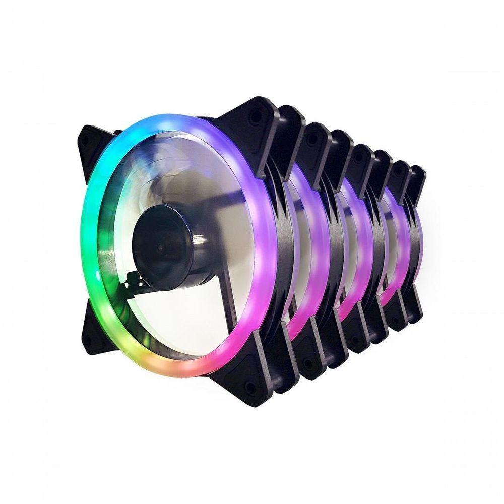 Kit Cooler Fan Evus Fk-12p Rgb - 7