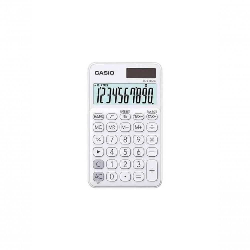 Calculadora De Bolso 10 Digitos Branca - Sl-310uc-bu-w-dc - 1