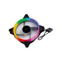 Fan-cooler Gamer Para Gabinete V.ring 5.0 Full Halo 120mm - Led Fixo 5 Cores - Vringfhfx5