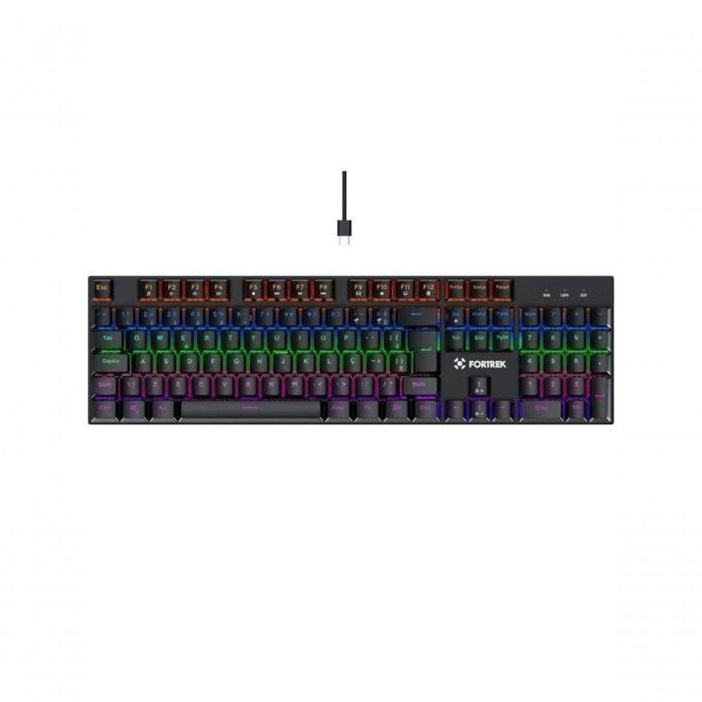 Teclado Gamer Mecânico Fortrek Gravity 100 Fullsized Switch Outemu Red - 1