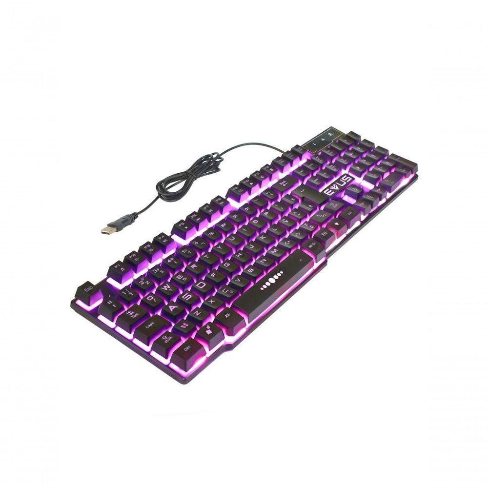 Teclado Gamer Evus Thunder Tc-05 Com Led Abnt2 - 1