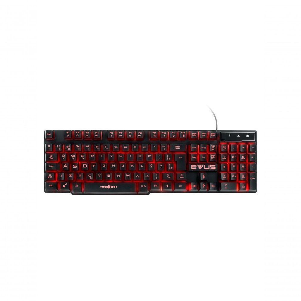 Teclado Gamer Evus Thunder Tc-05 Com Led Abnt2 - 3