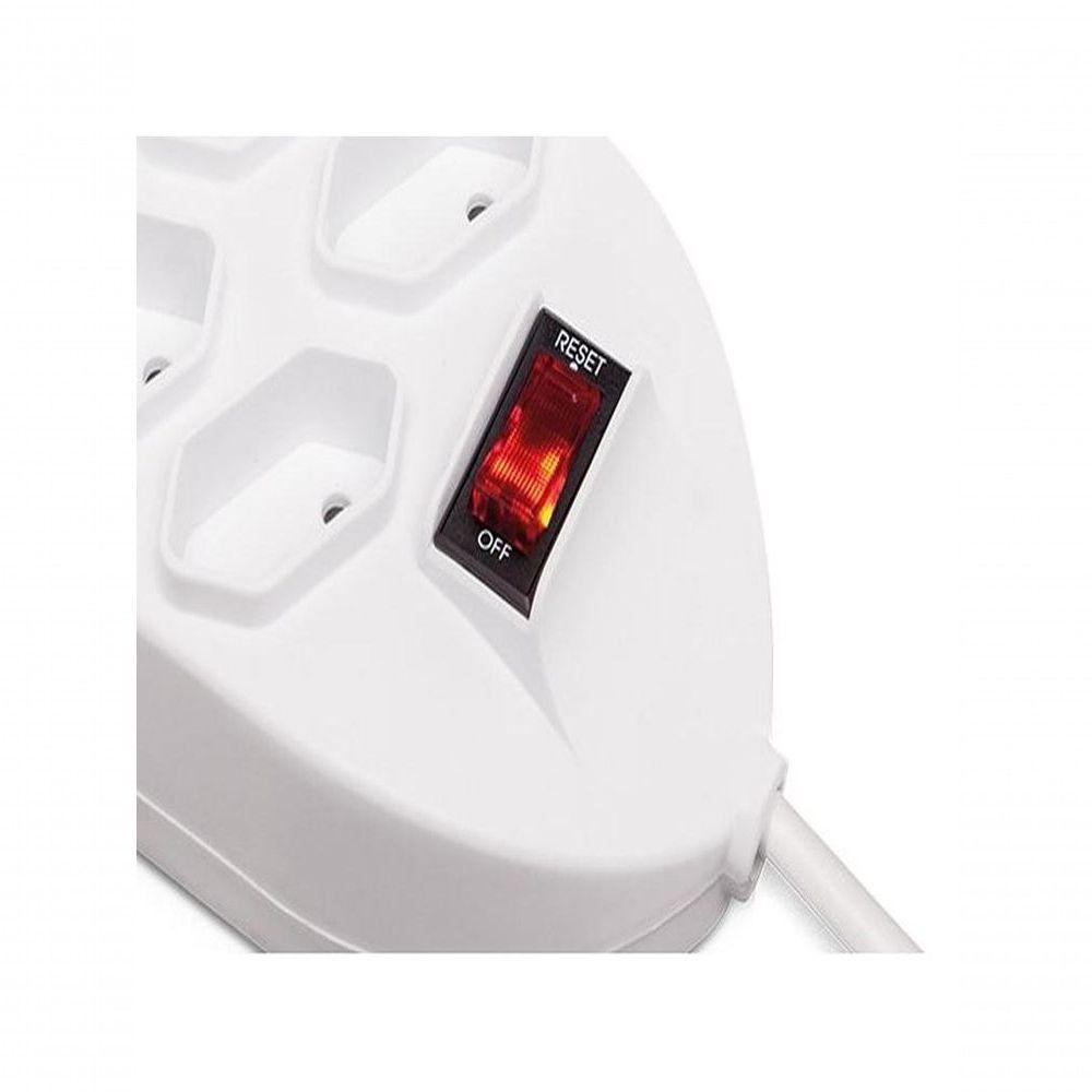 Protetor Eletronico Intelbras C- 8 Tomadas Branco... - 2