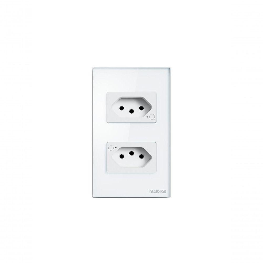 Tomada Dupla 10a Inteligente Wi-fi Ets 1002 Branco 4850064 - 1