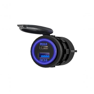 Carregador Celular Automotivo - Tomada Usb Pd Roadstar...