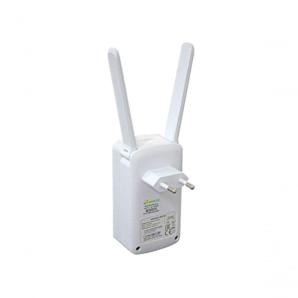 Extensor De Area Mercusys Mw300re 300mbps Wireless 2,4ghz - 4