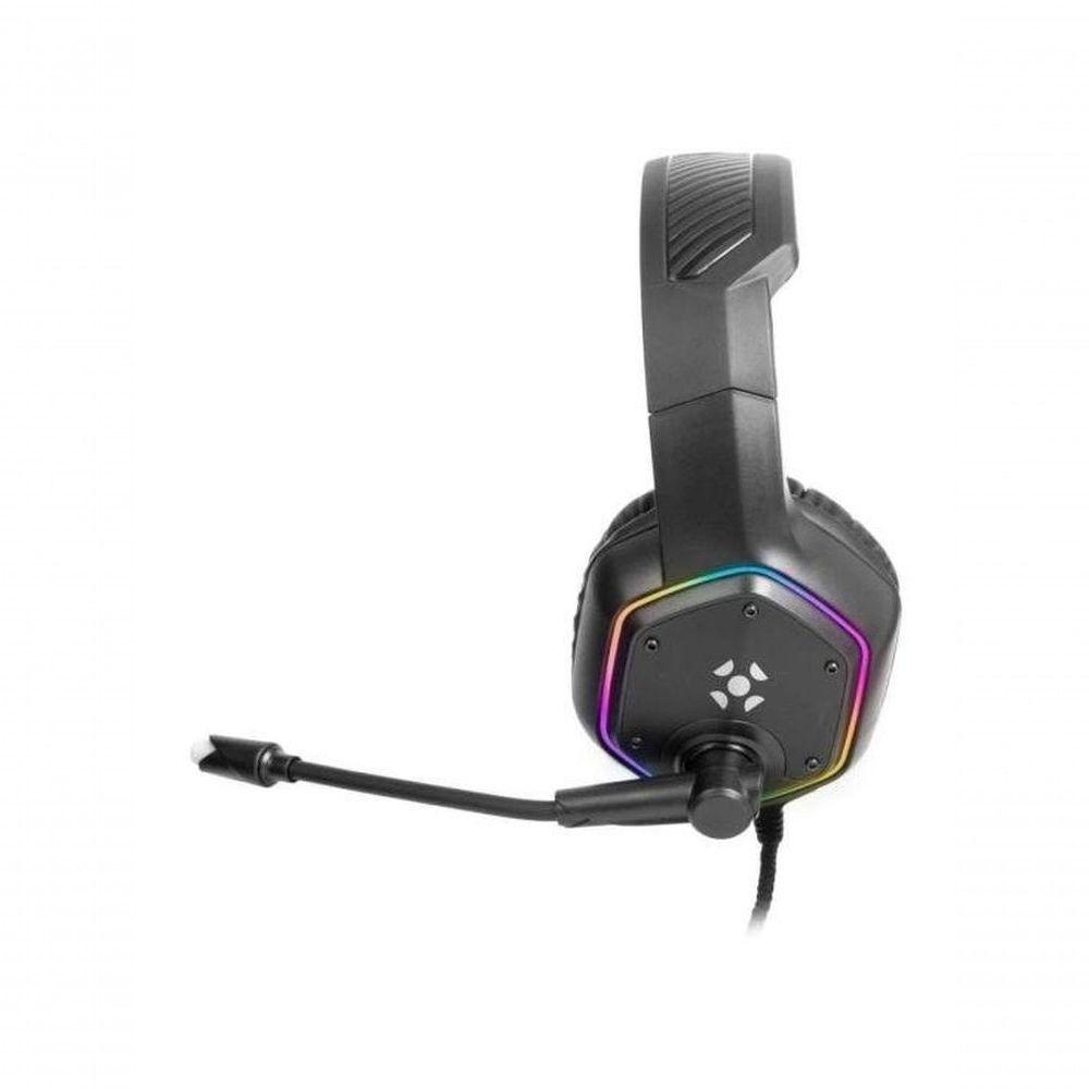 Headset Gamer Fortrek Holt P2 + Usb Rgb Preto - 7