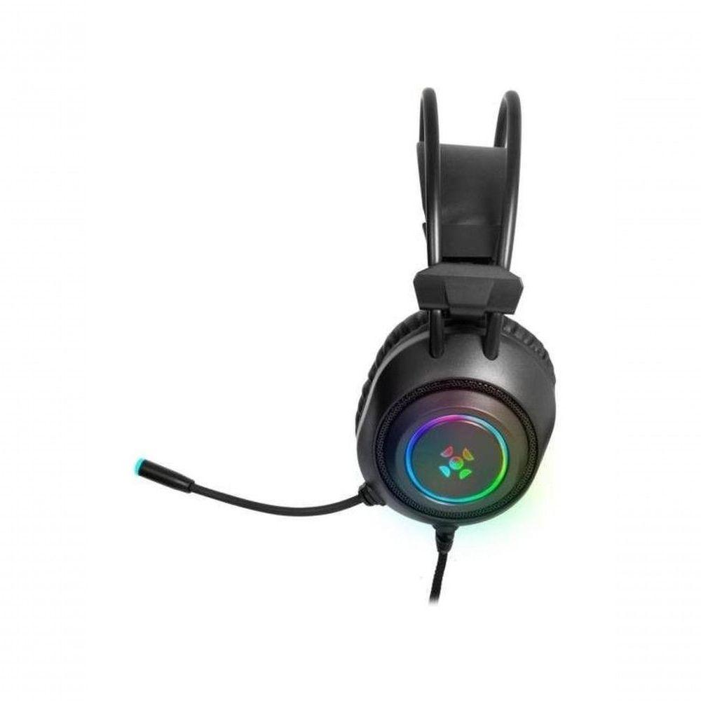 Headset Gamer Fortrek Crusader P2 + Usb Rgb Preto - 5